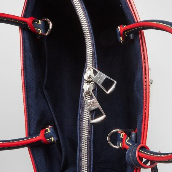 Louis Vuitton Indigo Epi Leather Twist Tote Bag - Picture 12 of 12